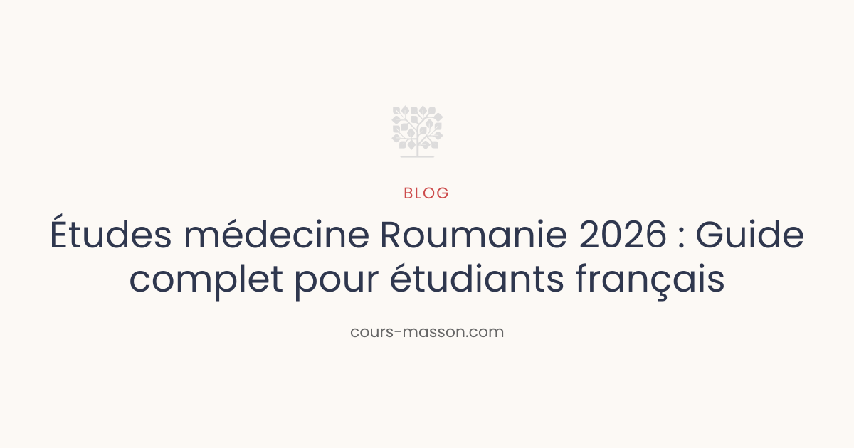 Tude Mdecine Roumanie Prix